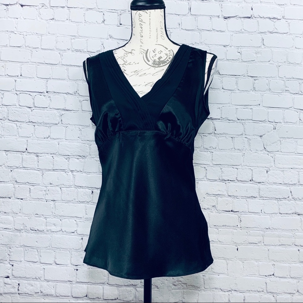Women’s George Stretch Black Blouse Size Medium